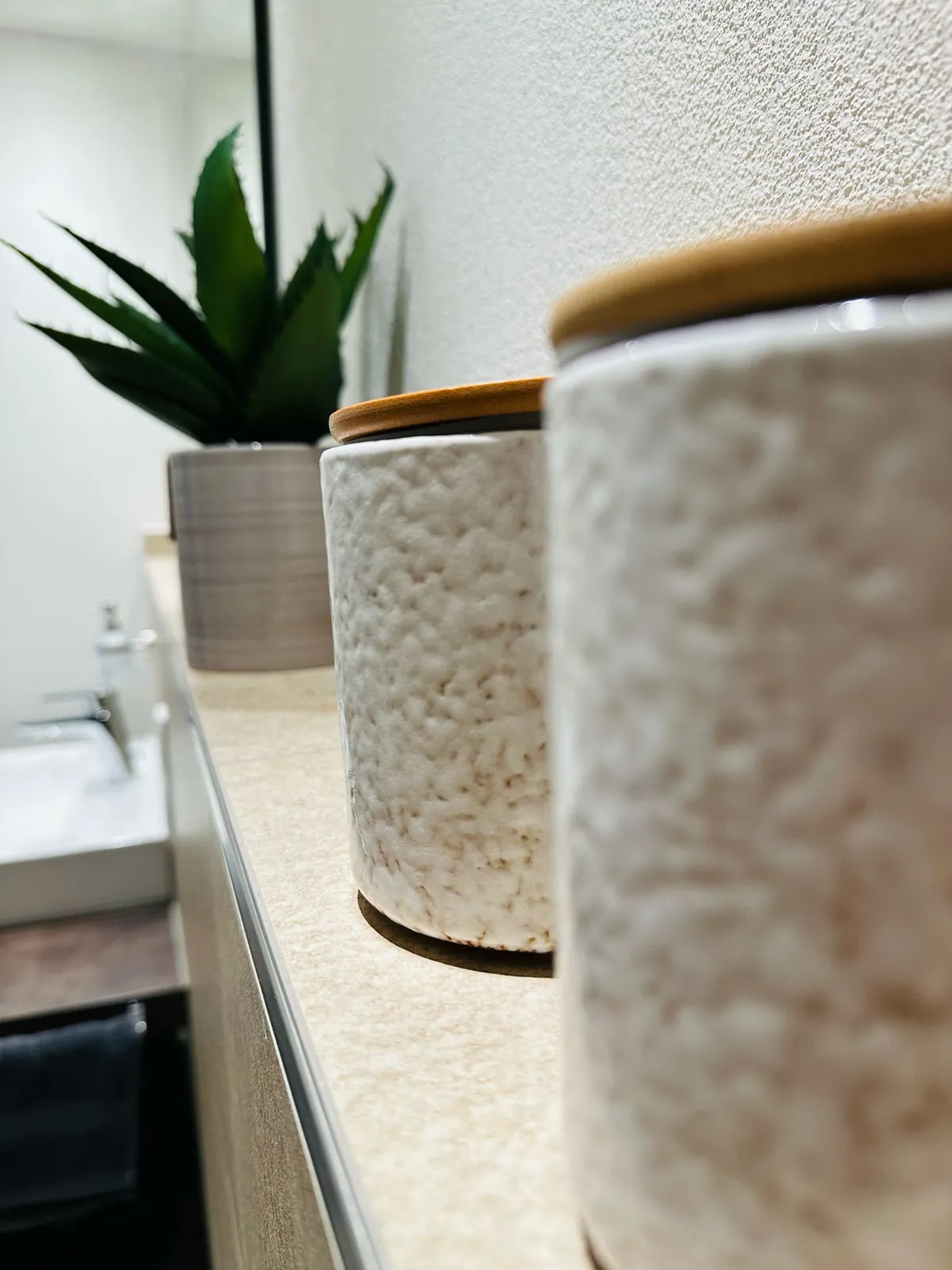 Ferienwohnung Lieblingsort – Badezimmer – Details