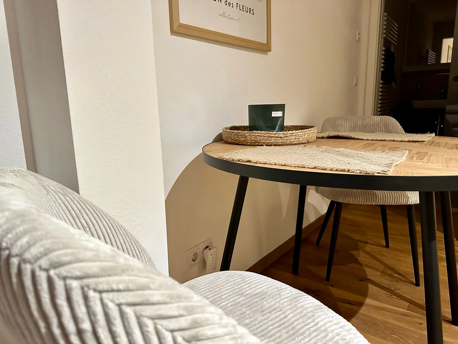 Ferienwohnung Lieblingsort – Essbereich – Detail